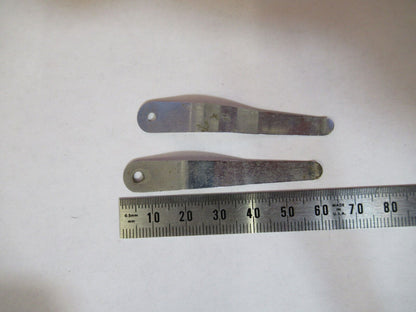 ANTIQUE AO SPENCER AMERICAN PAIR CLIPS MICROSCOPE PART AS PICTURED &4b-ft-44