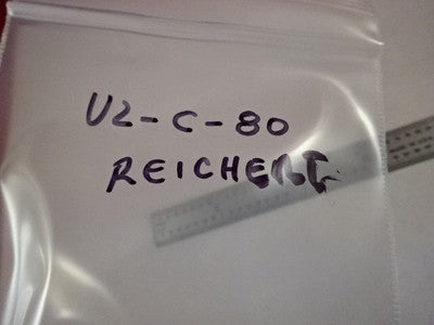 MICROSCOPE PART OPTICAL REICHERT AUSTRIA PRISM OPTICS AS IS #U2-C-80