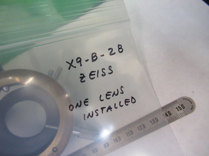 ZEISS GERMANY POL BRASS CONDENSER HOLDER MICROSCOPE PART AS PICTURED X9-B-28