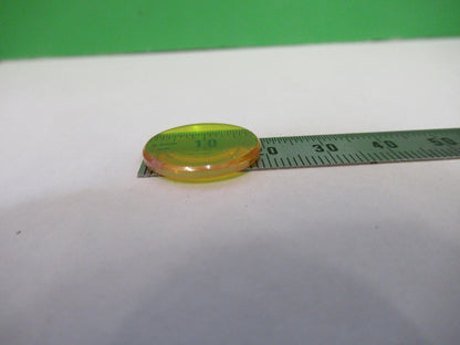 OPTICAL ZnSe ZINC SELENIDE INFRARED LENS PL-CX IR OPTICS AS PICTURED U8-A-76