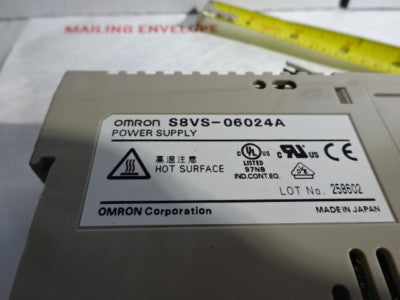 Omron Japan S8VS-0624A Power Supply 24V Control Systems