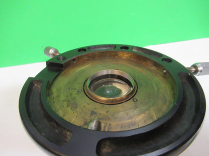 FOR PARTS BAUSCH LOMB POL STAGE TABLE MICROSCOPE PART AS PICTURED #W9-A-03