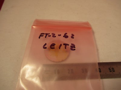 LEITZ GERMANY ALUMINUM LOGO WETZLAR MICROSCOPE PART AS PICTURED FT-2-62