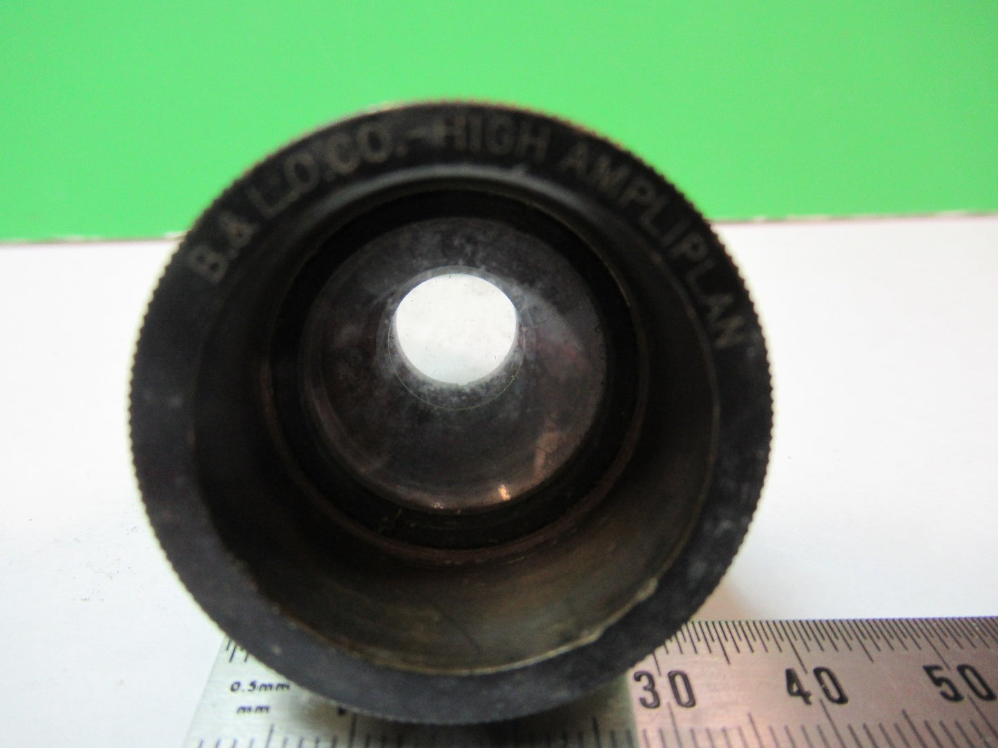 BAUSCH LOMB  EYEPIECE HIGH AMPLIPLAN OPTICS MICROSCOPE PART V7-FT-83