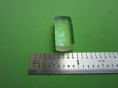 OPTICAL LENS CONVEX RECTANGULAR SHAPE bk7 glass LASER OPTICS sku T1-FT-99