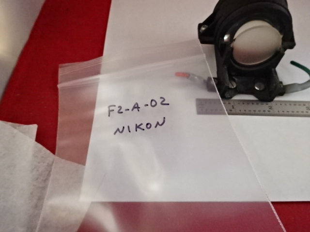 MICROSCOPE PART NIKON JAPAN ILLUMINATOR DIFFUSER OPTICS AS IS #F2-A-02