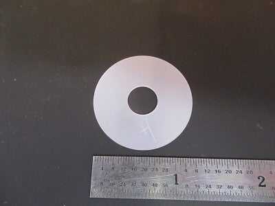 QUARTZ PLATE SINGLE CRYSTAL PIEZOELECTRIC X-CUT PIEZO PART AS PICTURED &3K-A-78