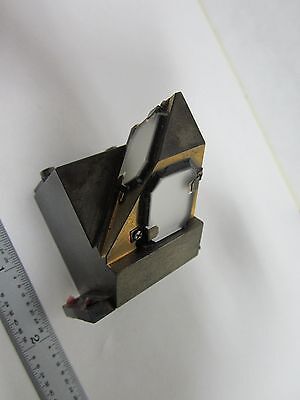 OPTISCHES MIKROSKOP LEITZ-MESSING-MONTIERTER FILTER + SPIEGELOPTIK WIE BESEHEN BIN#J4-10