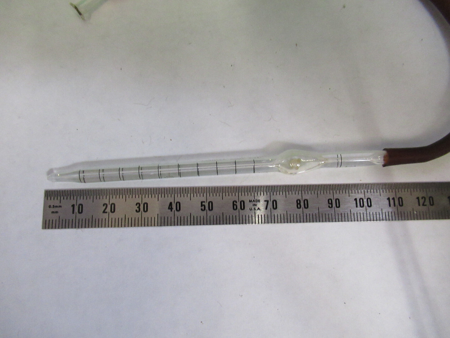 PIPETTE 1 ML HEMATOCYTO BLOOD TEST MICROSCOPE PART AS PICTURED B7-B-13
