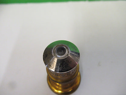 ANTIQUE SPENCER BUFFALO BRASS OBJECTIVE 44X MICROSCOPE PART AS PICTURED &80-A-15