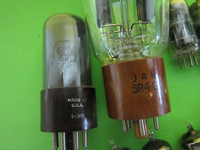 LOT 19 VACUUM TUBES LAMPS HAMMARLUND SP-600 VINTAGE RADIO BIN#E4-02