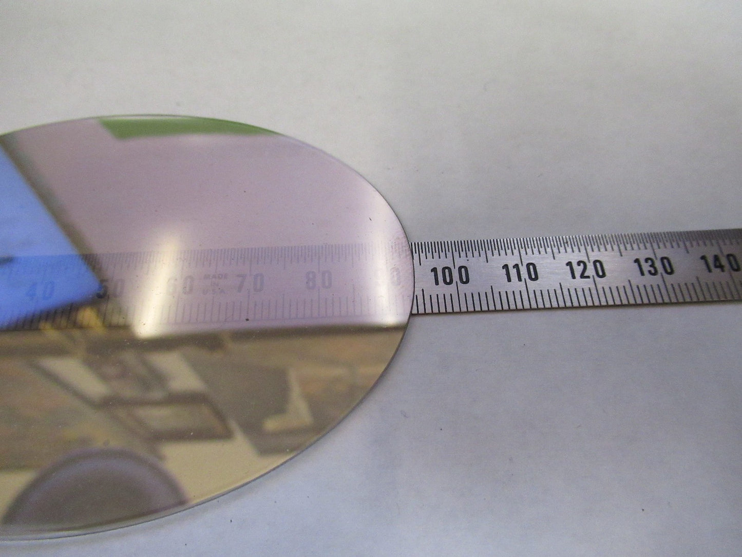 AUS JENA GERMANY HUGE BEAM SPLITTER OPTICS MICROSCOPE PART AS PICTURED T2-A-24