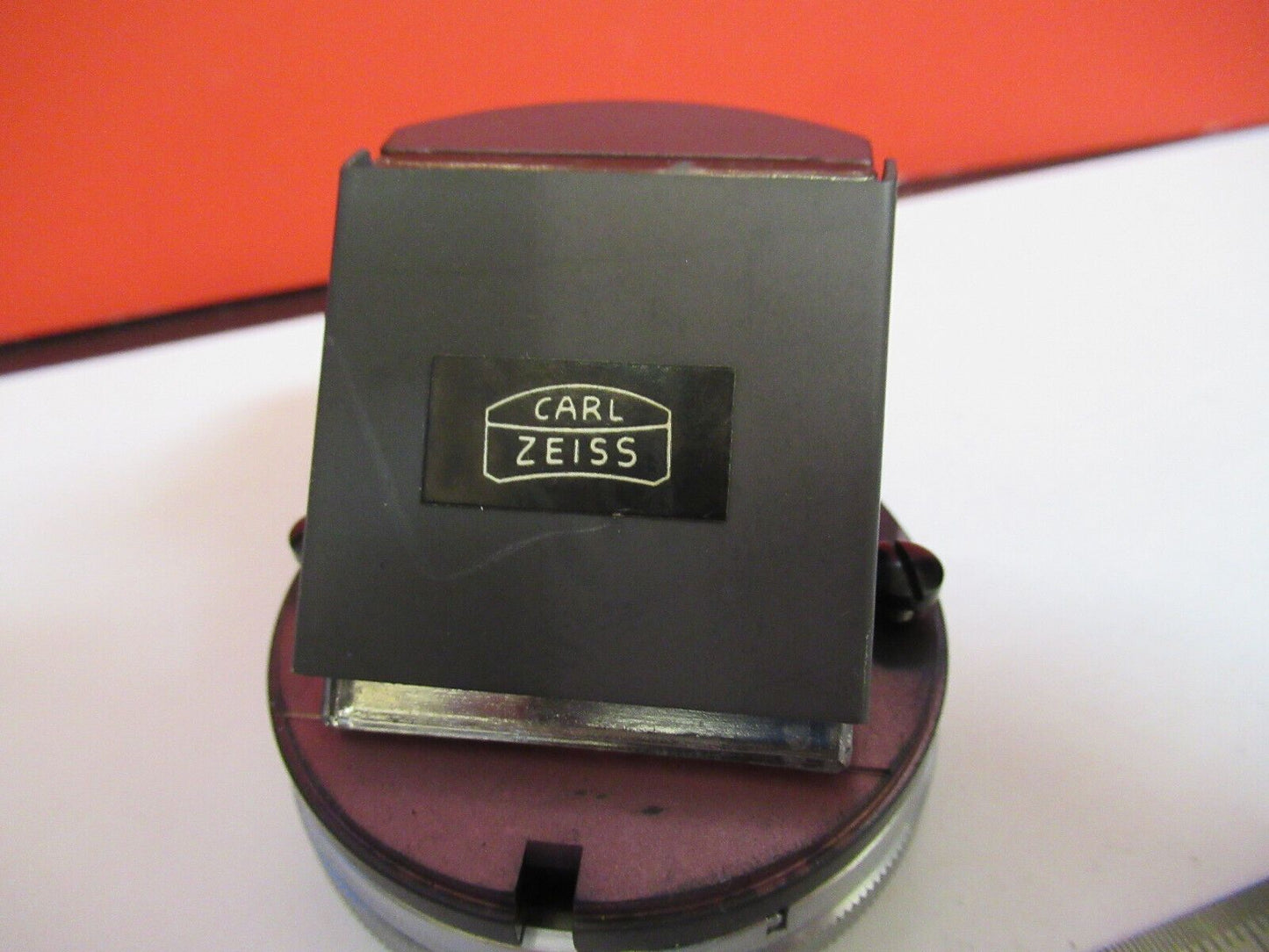 CARL ZEISS DEUTSCHLAND STANDARD-IRIS-ILLUMINATOR-MIKROSKOPTEIL WIE ABGEBILDET Q2-89