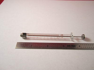 Hamilton Glass Syringe 0.10 ml Gas Chromatography