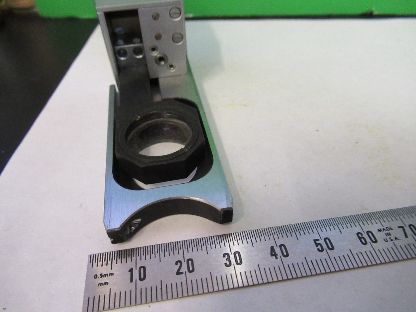 For Parts LEICA GERMANY DIC SLIDE POLYVAR MICROSCOPE PART AS PICTURED T2-A-08