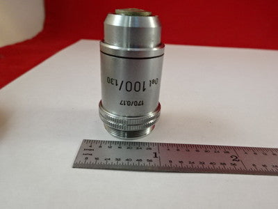 Objective 100X /170 Ernst Leitz Germany Optics Microscope Part