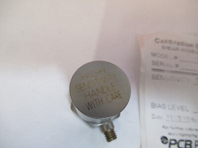 PCB PIEZOTRONICS MODEL 351B31 ACCELEROMETER 50mV/g LOW BIAS VIBE SENSOR Q1-A-26