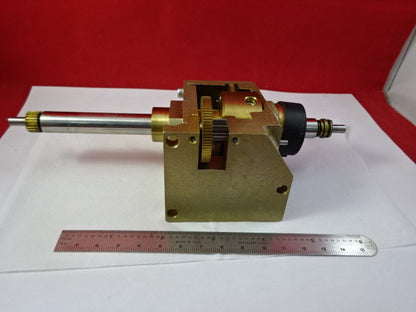 Reichert Leica Polyvar Stage Mechanism Microscope Part