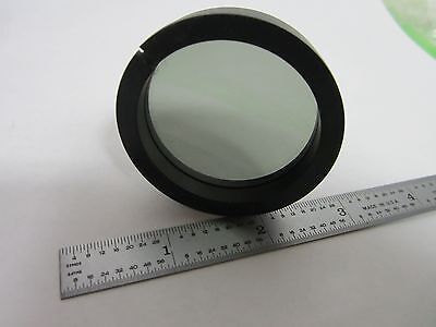 MICROSCOPE PART POLARIZER PLASTIC [scratches] OPTICS AS IS BIN#R8-21