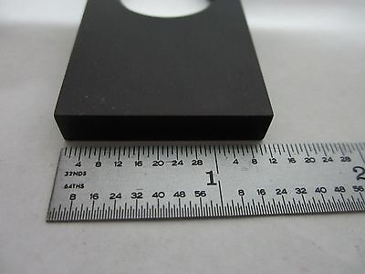 MICROSCOPE PART SLIDE COATED FILTER LEITZ GERMANY OPTICS AS IS BIN#S2-33