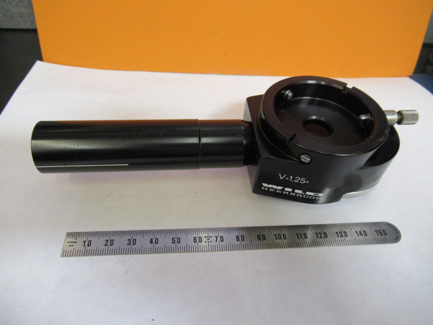 WILD HEERBRUGG M20 M40 VERTICAL ILLUMINATOR MICROSCOPE PART AS PICTURED Y3-A-54