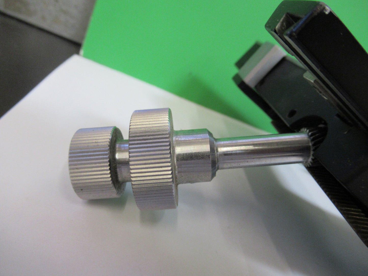 REICHERT AUSTRIA XY STAGE CLIP MICROSCOPE PART AS PICTURED X5-A-61