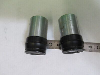 PAIR 12X SPENCER EYEPIECE OCULAR LENS MICROSCOPE PART AS PICTURED &Z9-A-73