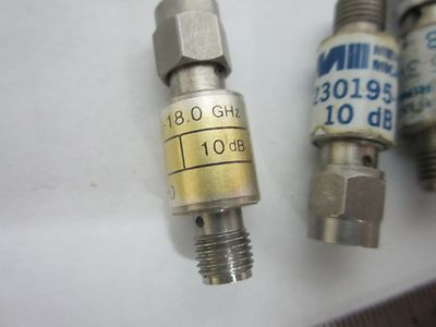 Lot 4 Ea Omni Spectra & Others Attenuators GHz RF Microwave Frequency