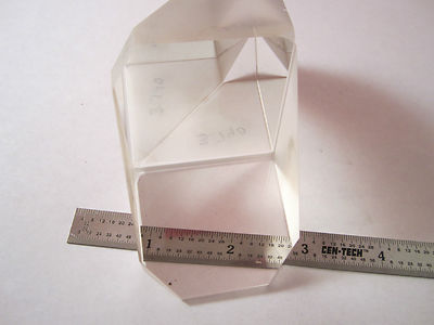HUGE OPTICAL PRISM ASSEMBLY LASER OPTICS BIN#1B iii