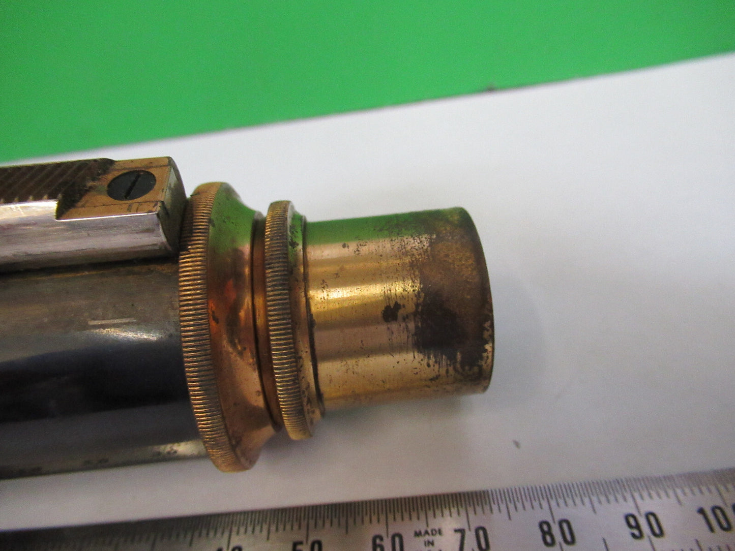 Antique Ernst Leitz Tubus Stage Microscope Part
