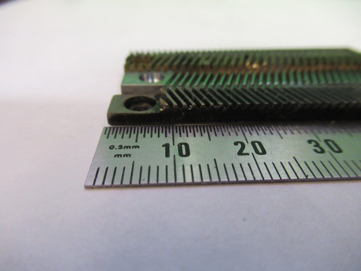 LOT 4 PIECES RACK GEAR BAUSCH LOMB AO SPENCER MICROSCOPE PART AS PICTURE U8-A-36