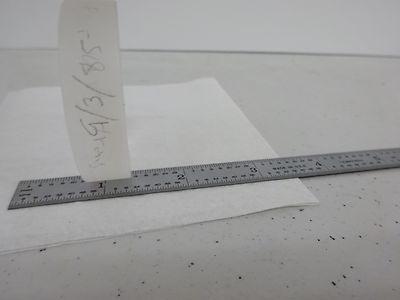 OPTICAL FLAT WINDOW LASER OPTICS AS IS BIN#P2-H-10