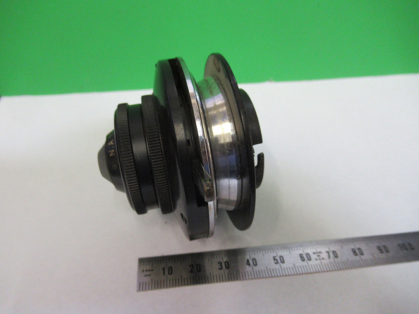 Spencer Lens Co. Antique Condenser + Iris Optics Microscope Part