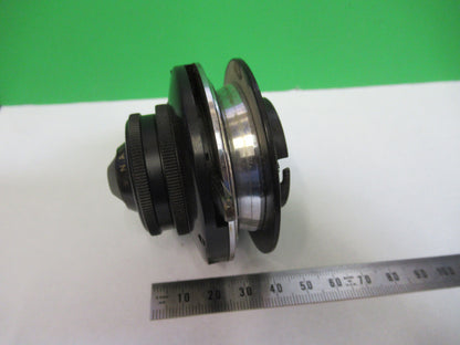 Spencer Lens Co. Antique Condenser + Iris Optics Microscope Part