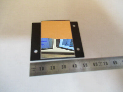 ANTIQUE BAUSCH LOMB MIRROR OPTICS MICROSCOPE PART AS PICTURED #P4-A-11