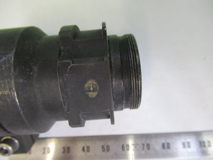 OPTICAL MIL SPEC HEAVY LENS ASSEMBLY LASER OPTICS AS PICTURED X7-A-62