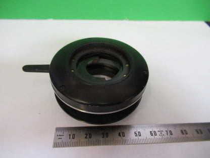 ANTIQUE SPENCER AO CONDENSER IRIS OPTICS MICROSCOPE PART AS PICTURED V1-A-08
