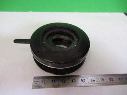 ANTIQUE SPENCER AO CONDENSER IRIS OPTICS MICROSCOPE PART AS PICTURED V1-A-08