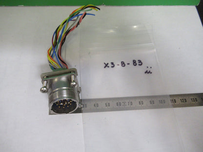 GE CONNECTOR HI REL 70000Y-12-12PN-045 ENGINE HISTORY RECORDER MIL SPEC X3-B-83