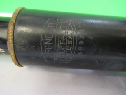 Antique Spencer Lens Co. Brass Tubus + Nosepiece Microscope Part