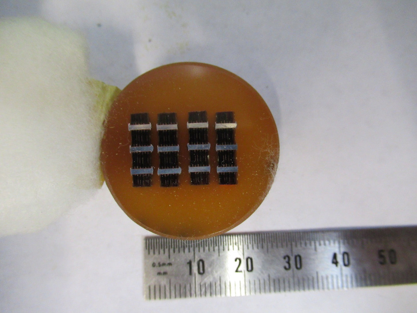 METALLOGRAPHIC SAMPLE SPECIMEN CROSS SECTION POLISHED ETCHED AS PICTURED T2-A-20