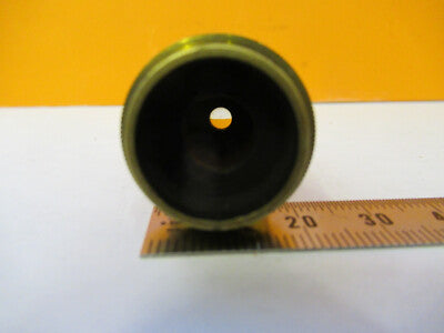 ANTIQUE RJ BECK UK BRASS OBJECTIVE MICROSCOPE PART AS PICTURED P9-A-62