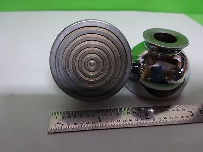 MICROSCOPE PART LOT BRASS METAL FEET HEAVY #Y7-14
