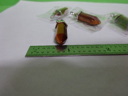 Stone Jewelry Lot 4 Ea Pendant Tiger's Eye Rock