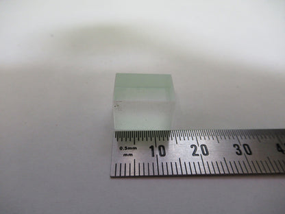 OPTICAL GLASS BEAM SPLITTER MIL SPEC OPTICS LASER OPTICS AS PICTURED 80-B-04
