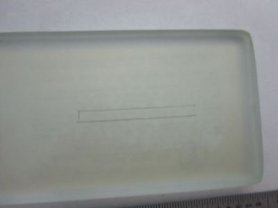 CALIBRATION STANDARD ROUGHNESS TEST BLOCK AS IS BIN#R9-22