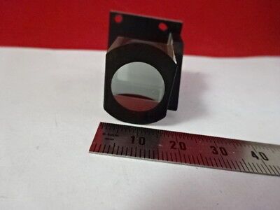 MOUNTED GLASS PRISM UNKNOWN MAKER MICROSCOPE PART AS PICTURED #5-A-55