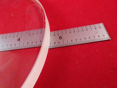 OPTISCHE GROSSE KONVEX-KONKAVLINSE MIL SPEC LASEROPTIK AS IS BIN#Q7-C-09