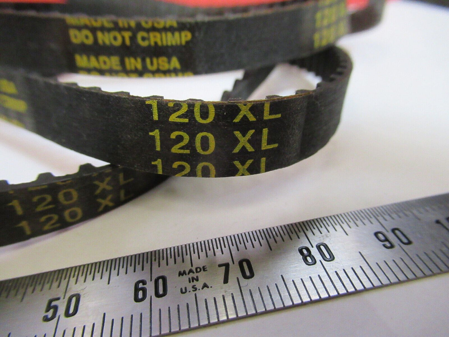 LOT RUBBER BELTS GATES 120XL  120XL037 AS PICTURED G4-A-13