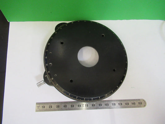 Carl Zeiss AG Pol Rotable Stage Table Microscope Part